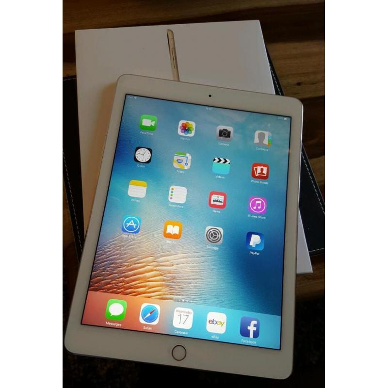 Like new , gold ipad air 2 64gb