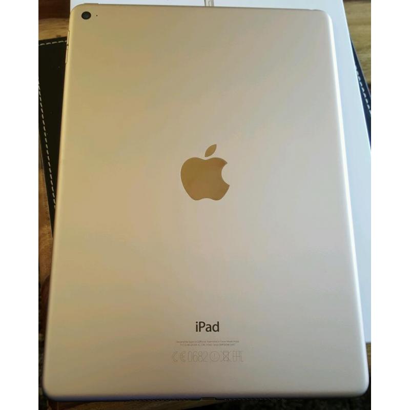 Like new , gold ipad air 2 64gb