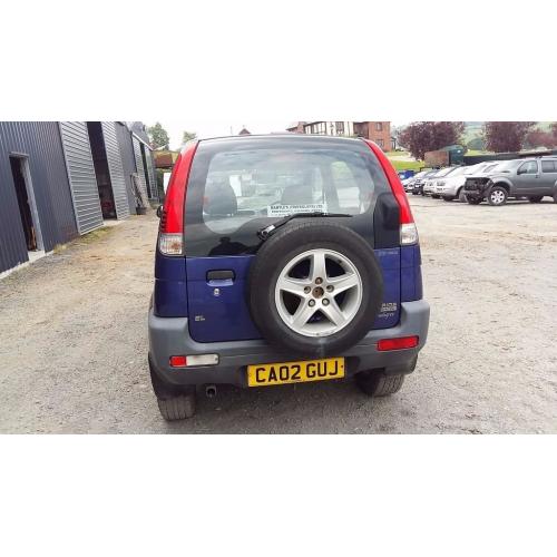 breaking daihatsu terios 4x4 petrol