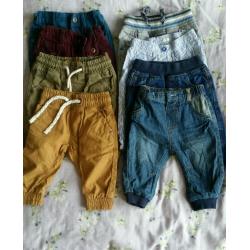 Baby boys trousers 3 to 6 months