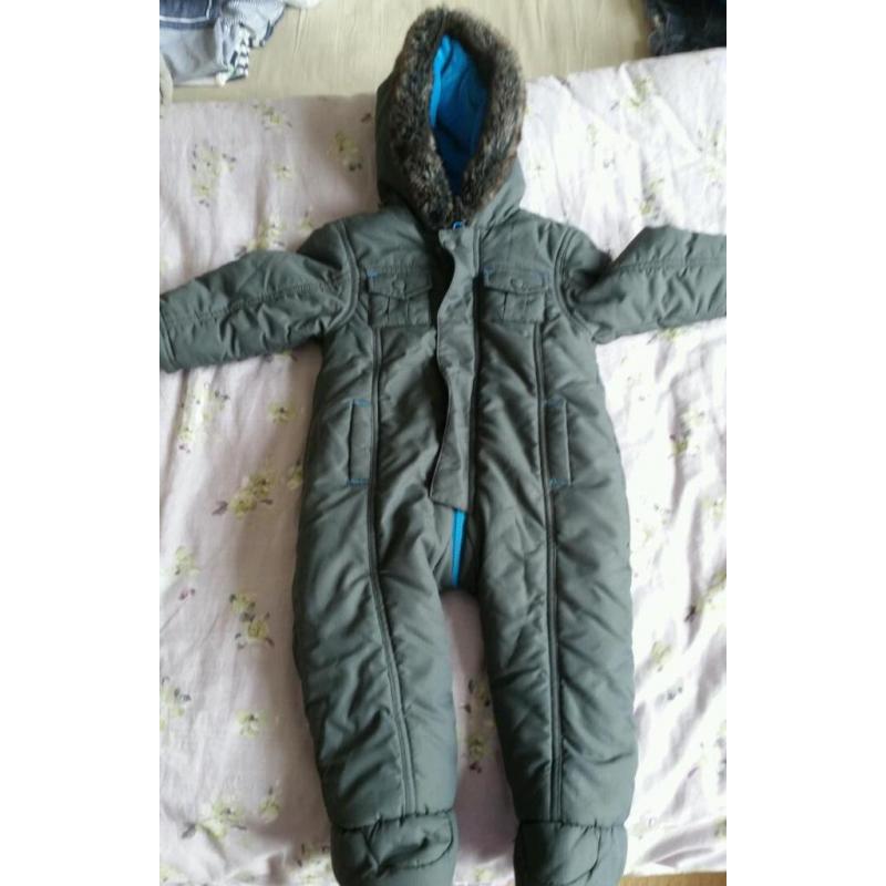 Boys 6 to 9 months Ted Baker snow suit