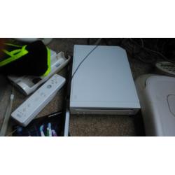 wii fit games consoller, woth controllers, racket,wheel COLLECTION ONLY