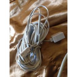 Phone cable extension for sale. Could be 10m or more