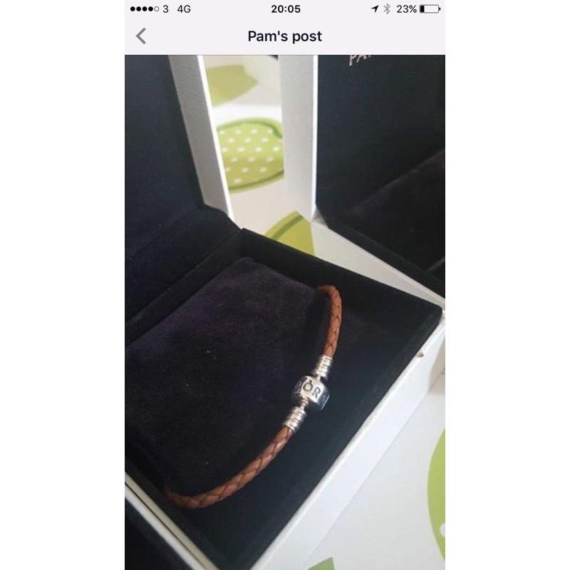 Pandora bracelets charms and watch