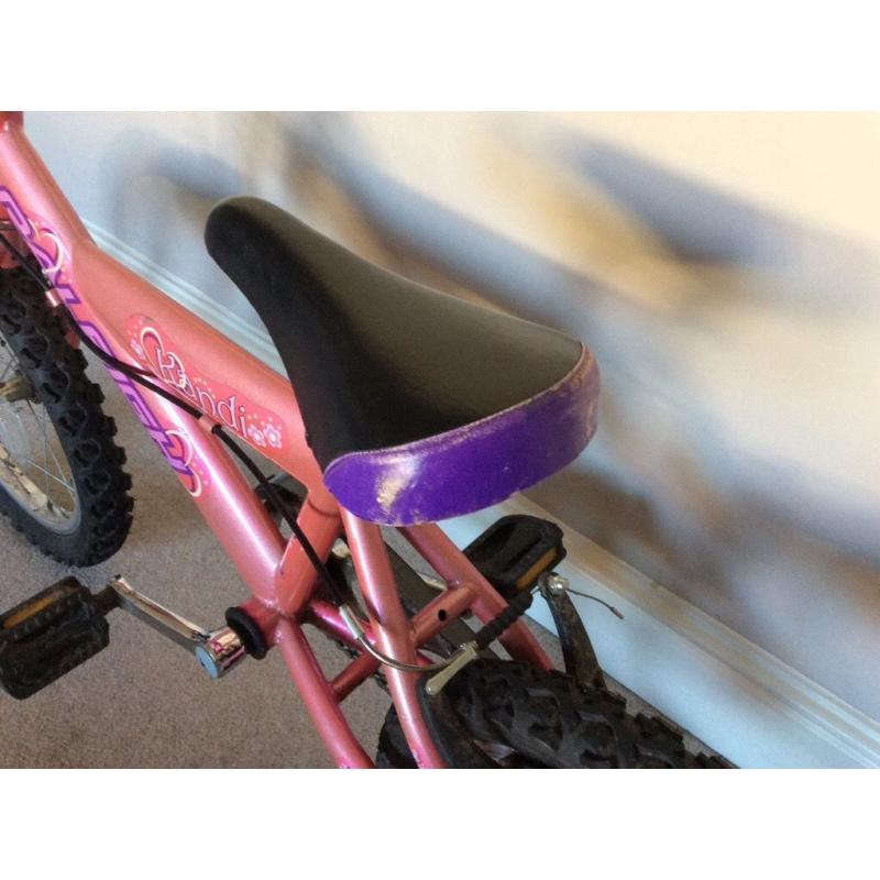 Girls Raleigh bike 16"
