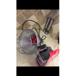 As new also have heat lamp and spare bulbs