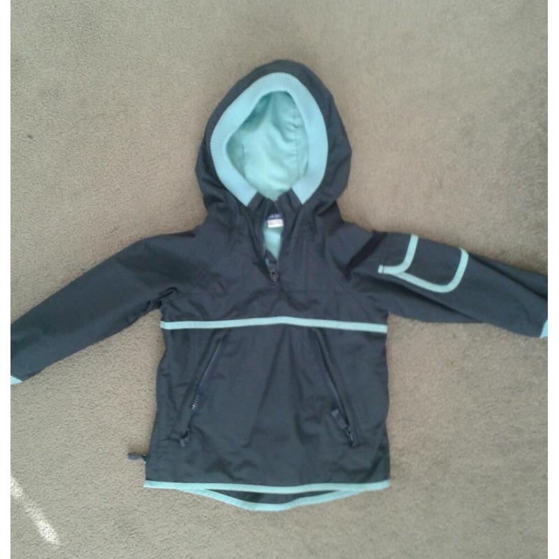 Quarter zip boy's pull over jacket, size 2-3 years