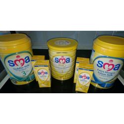 SMA baby milk