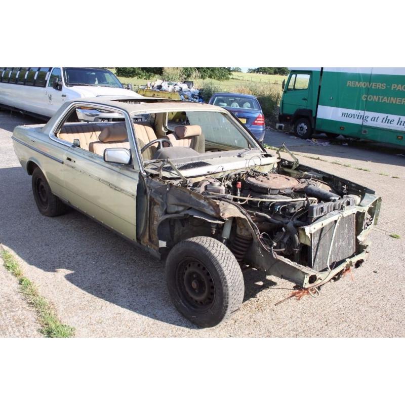 1984 Mercedes 230 CE W123 *** FOR SPARES OR PARTS ***