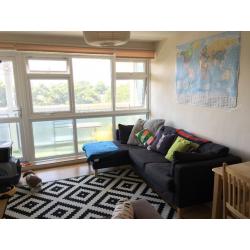 Small double room in 3 bed flatshare 10 minutes from Brixton station.