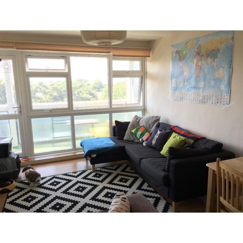 Small double room in 3 bed flatshare 10 minutes from Brixton station.