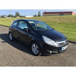 VAUXHALL CORSA 2010 FULL SERVICE HISTORY ON 38300 MILES
