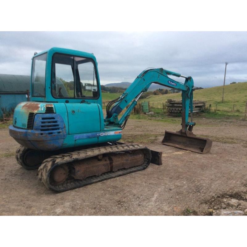Kubota K040 excavator