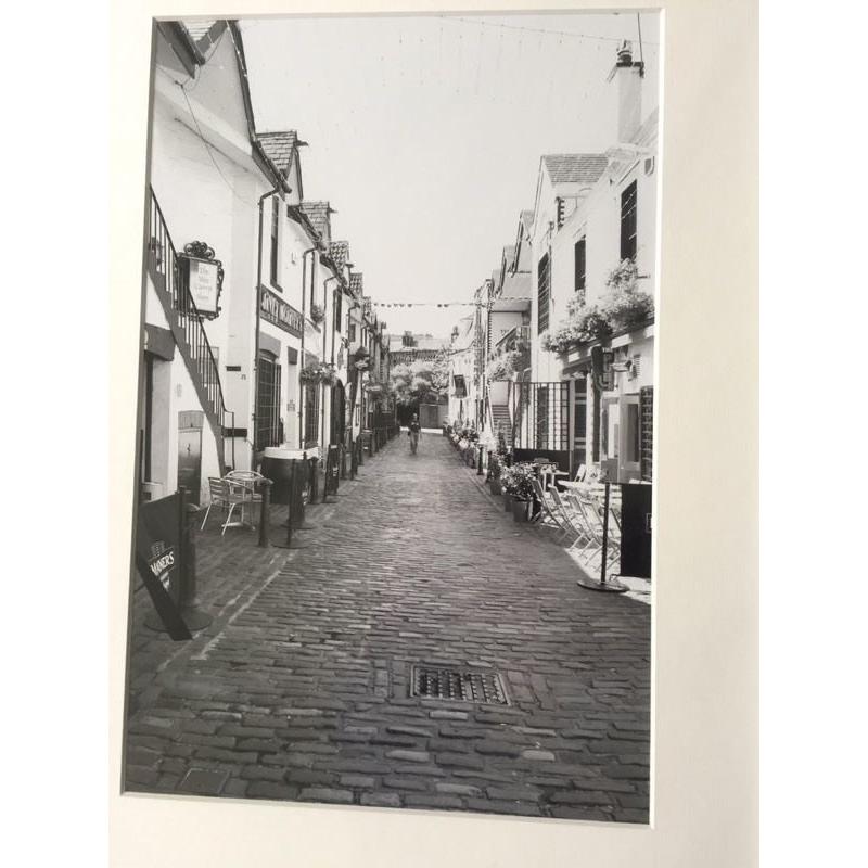 Lovely framed photograph print of Ashton Lane by Allan Topen