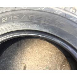 Discovery, Michelin 215/65/16 used tyre