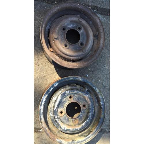 Two Original 10" mini rims