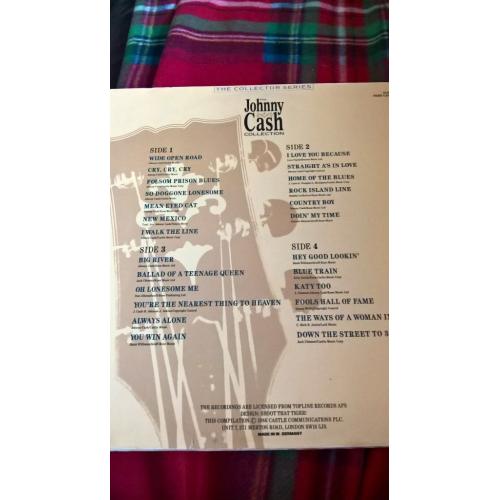 Johnny Cash double gatefold vinyl album..