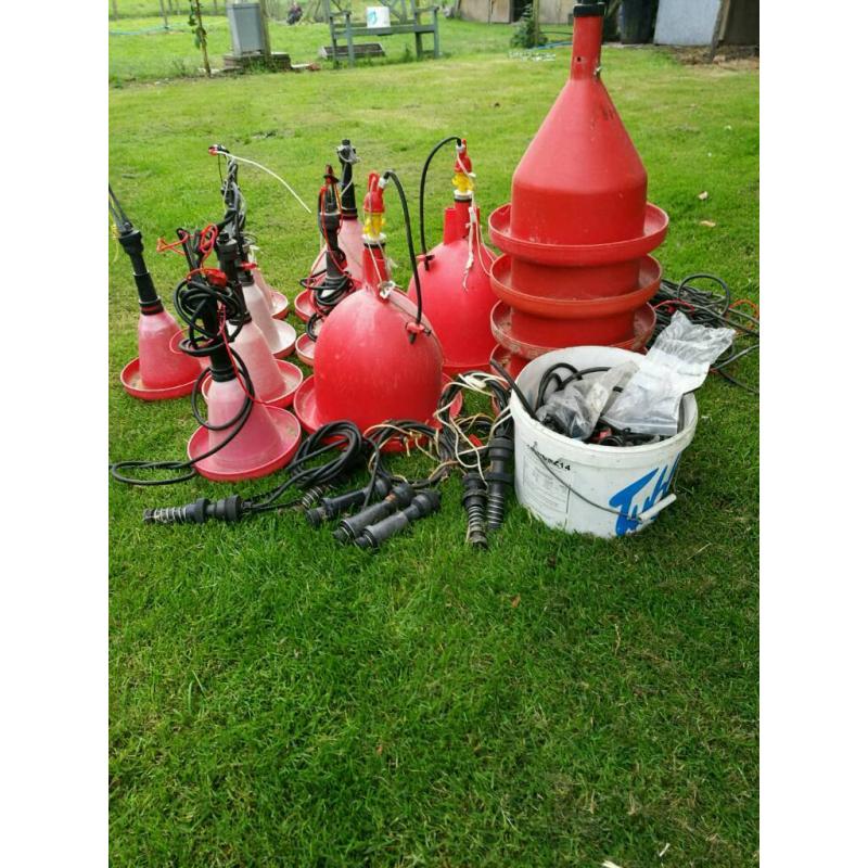 Pheasant poultry automatic bell drinkers