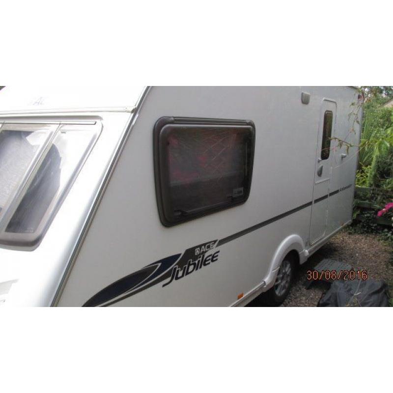 Ace Jubilee Ambassador 2009 . 2 berth with INFLATABLE AWNING