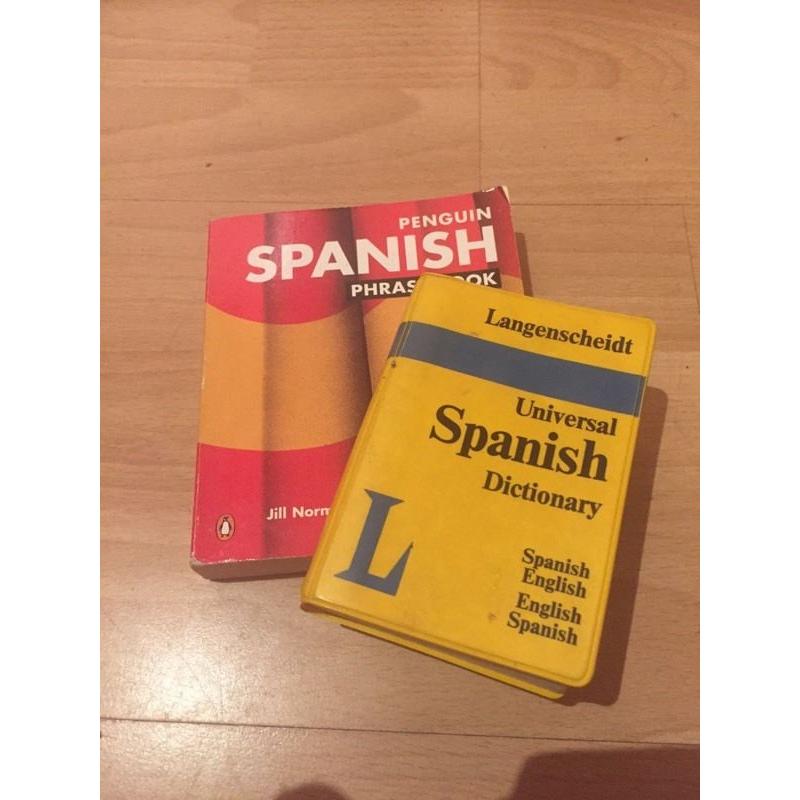 Spanish language books.