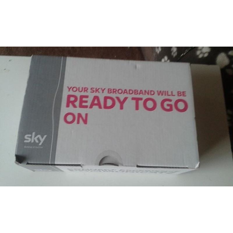 Sky broadband box new