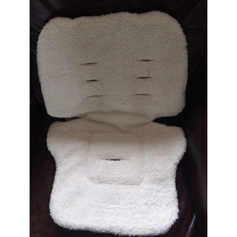 Baby car seat insert