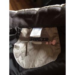 Girls padded winter jacket - age 8