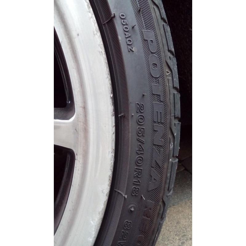 205 40R18 Runflat Tyres BMW/Mini