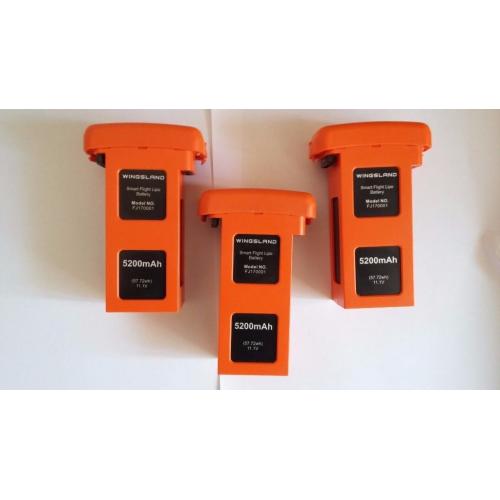 Wingsland Minivet Drone Batteries x 3