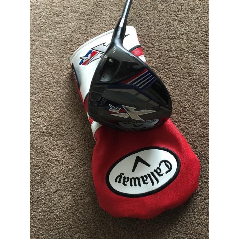 CALLAWAY XR 10.5 DEG ADJUSTABLE DRIVER STIFF SHAFT