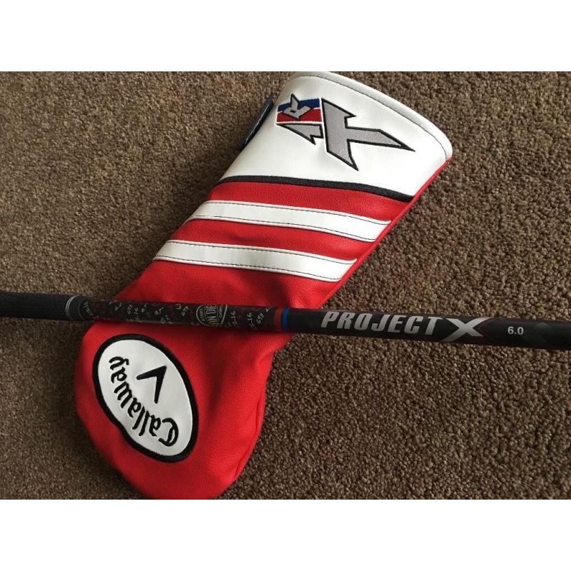 CALLAWAY XR 10.5 DEG ADJUSTABLE DRIVER STIFF SHAFT