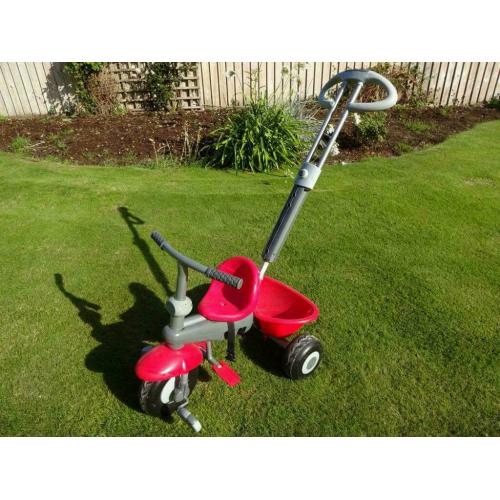 Red Smart trike 3 in 1