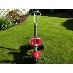 Red Smart trike 3 in 1