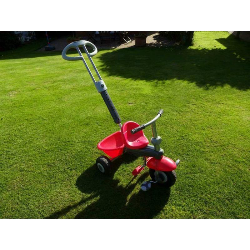 Red Smart trike 3 in 1