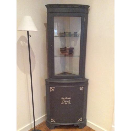 Corner unit painted Annie sloan