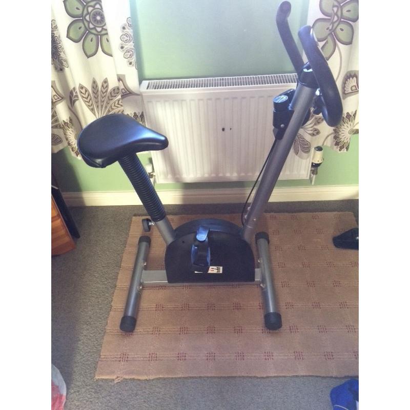 Excercise Bike Black Excellent Condition