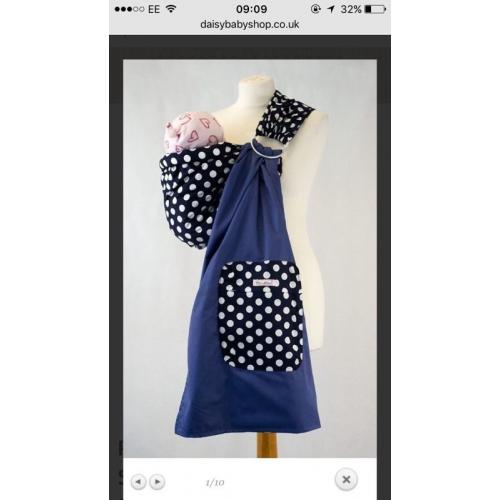 Daisy ring sling - baby carrier