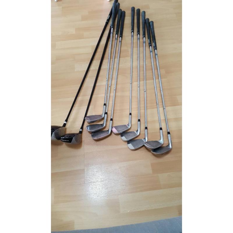 Full set of clubs