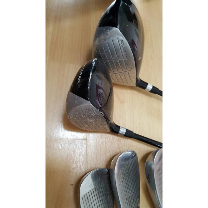 Full set of clubs