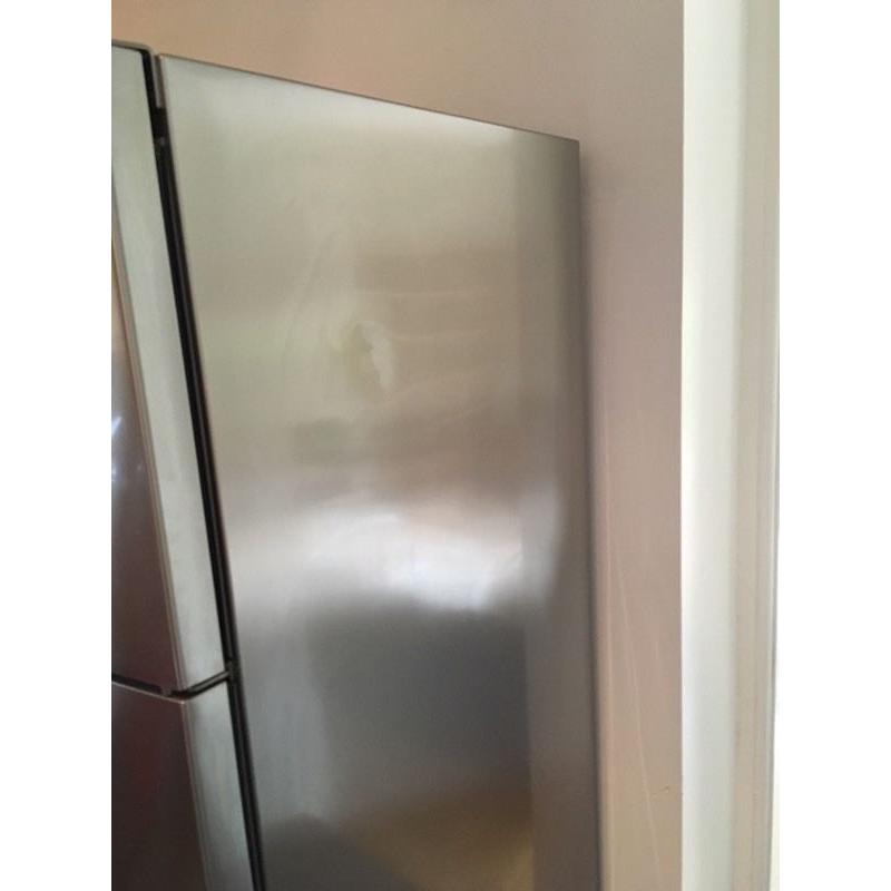 Large stainless steel SIEMENS fridge freezer KS39V692