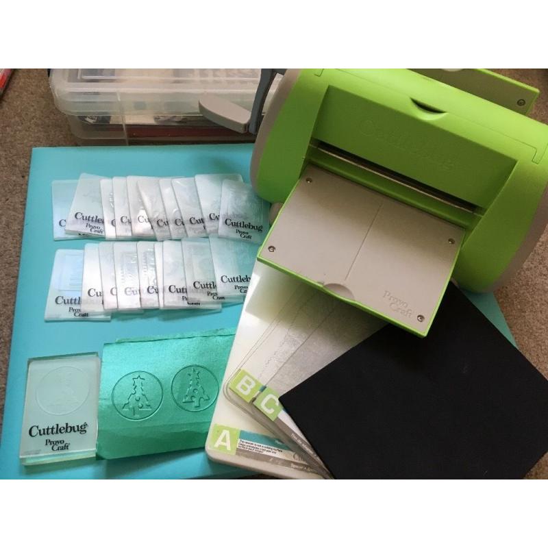 Cuttlebug (machine for embossing and cut outs)
