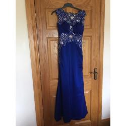 Blue maxi dress