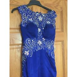 Blue maxi dress