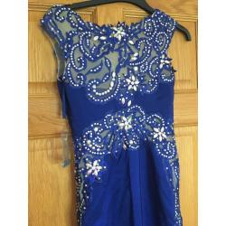 Blue maxi dress