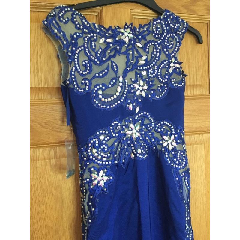 Blue maxi dress
