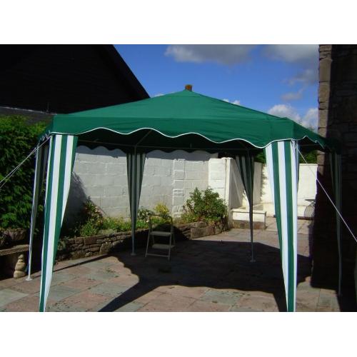 Hexagonal gazebo