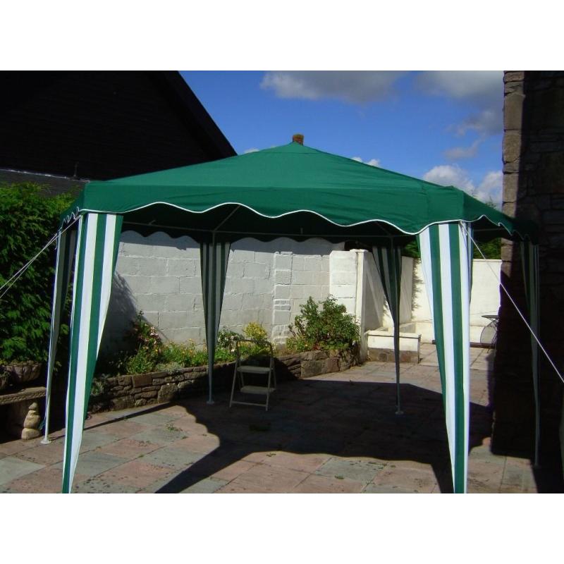 Hexagonal gazebo
