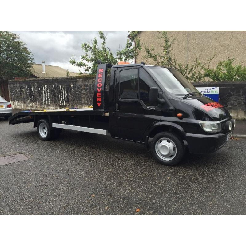 Ford transit recovery truck
