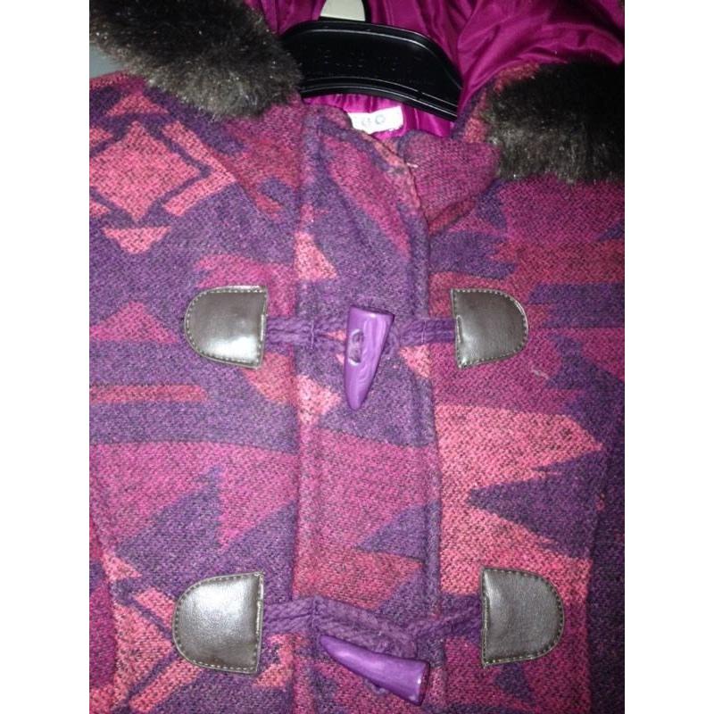 m&S lovely warm winter coat 4-5yrs