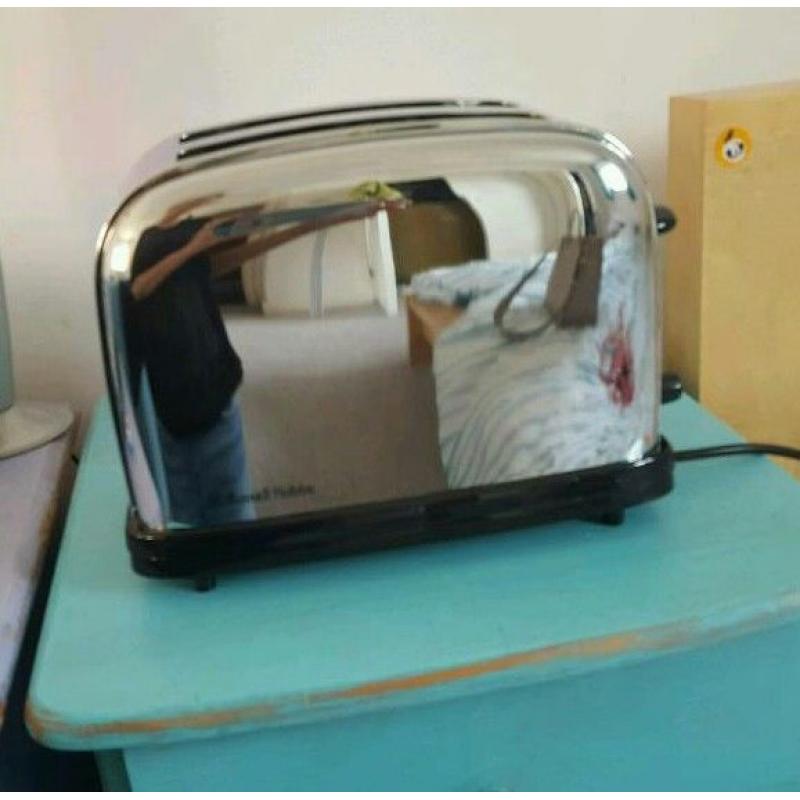 Russell Hobbs chrome toaster 2 slice